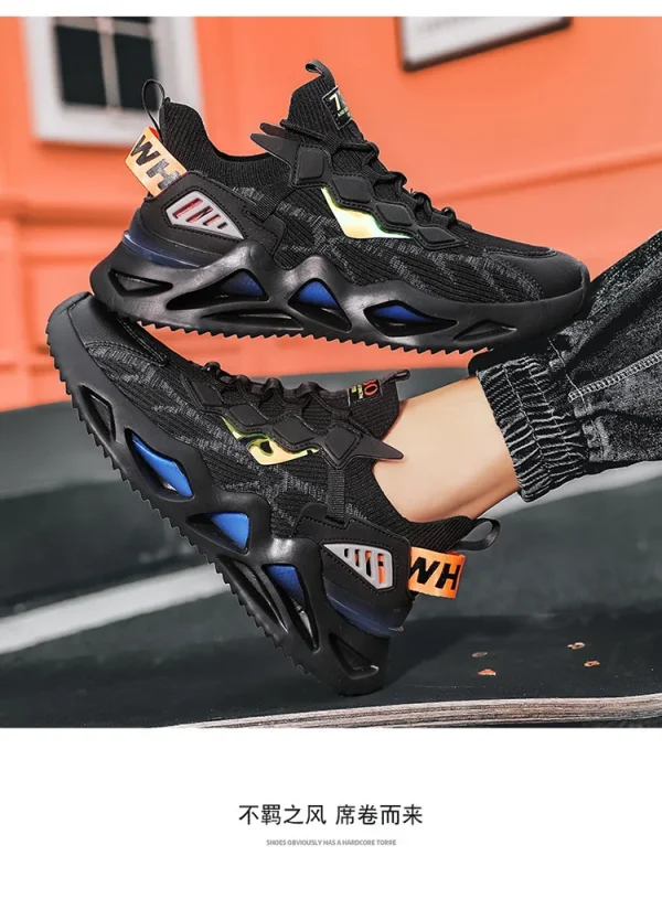 Outdoor Breathable Running Shock Absorbing Sneakers For Men - Image 17