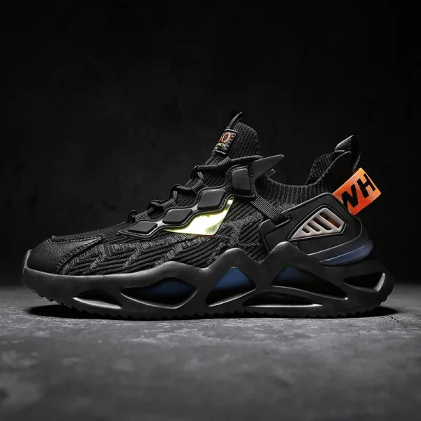 Outdoor Breathable Running Shock Absorbing Sneakers For Men - Image 4